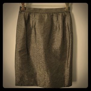 Gold Vintage 80's glam skirt